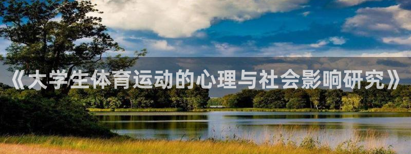 杏彩app：《大学生体育运动的心理与社会影响研究》